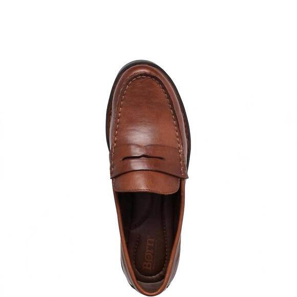 NEW BORN women's carrera loafers in brown - Picture 3 of 5